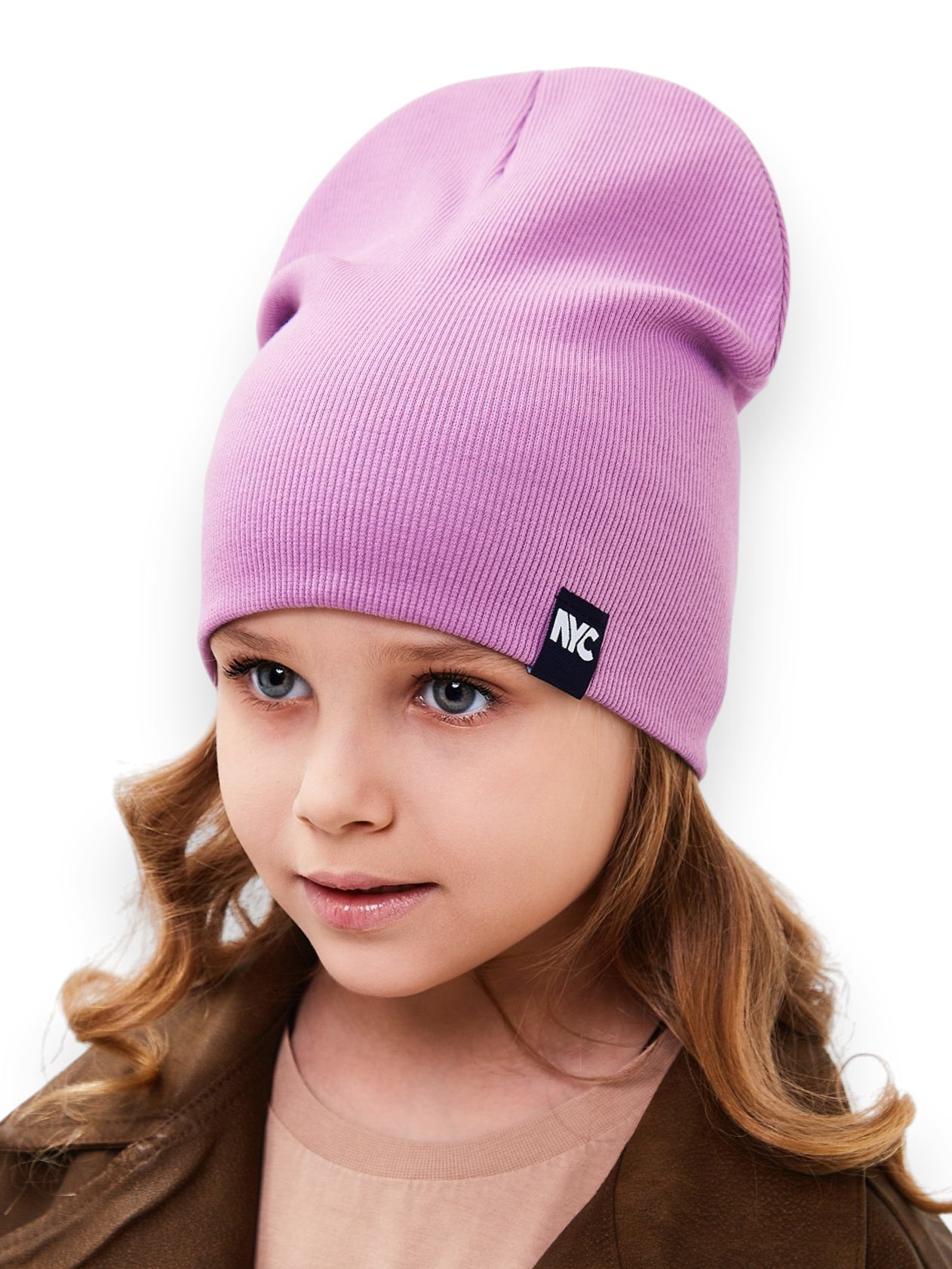 Шапка NYCkids NYC-H-069-KashG-purp - фото 1