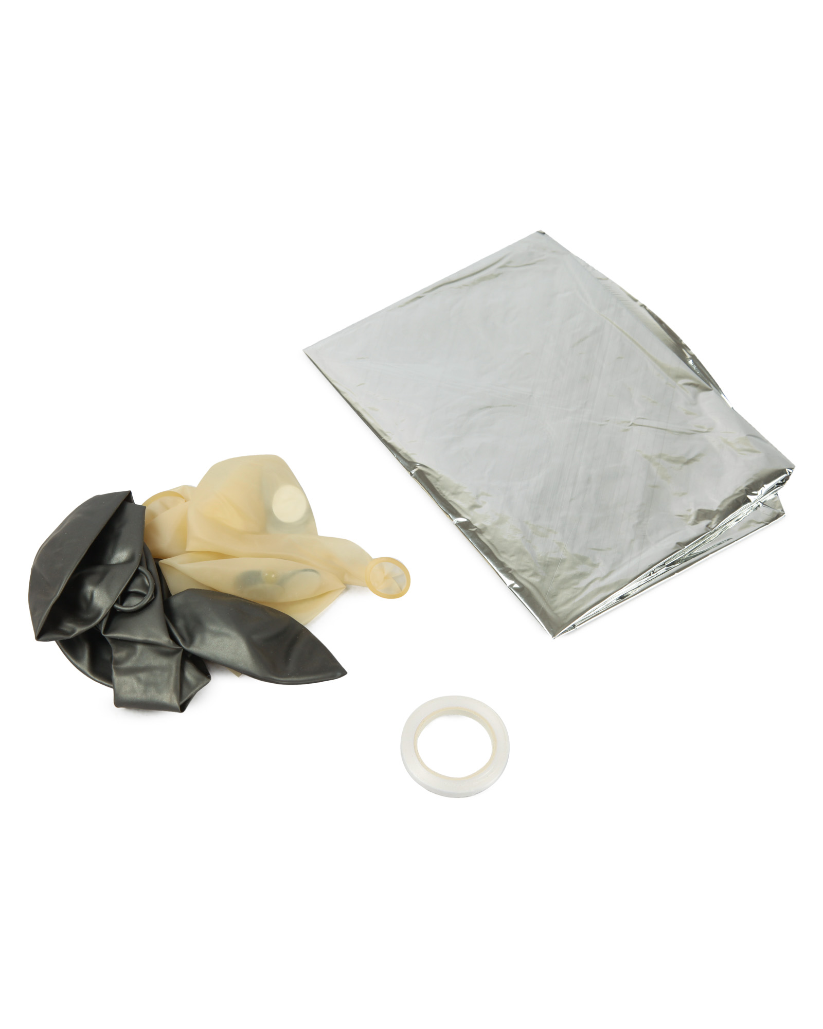 Набор воздушных шаров Yotoy 9шт серебро - фото 4