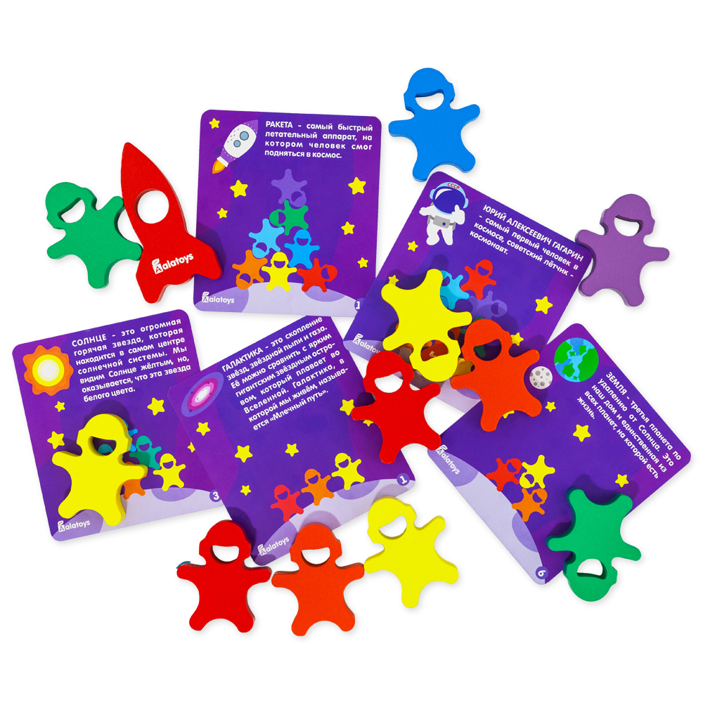 Игрушка Alatoys Башня акробаты в ассортименте - фото 16