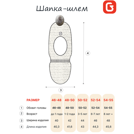 Шапка GUSTI