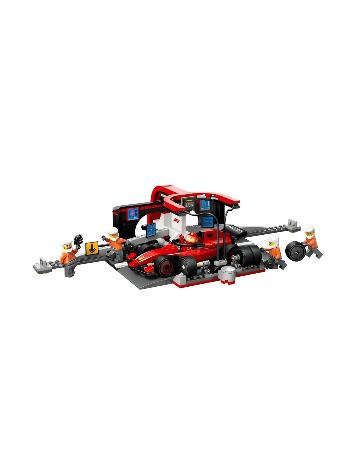 Конструктор LEGO City Пит-стоп F1 322 дет. - фото 2