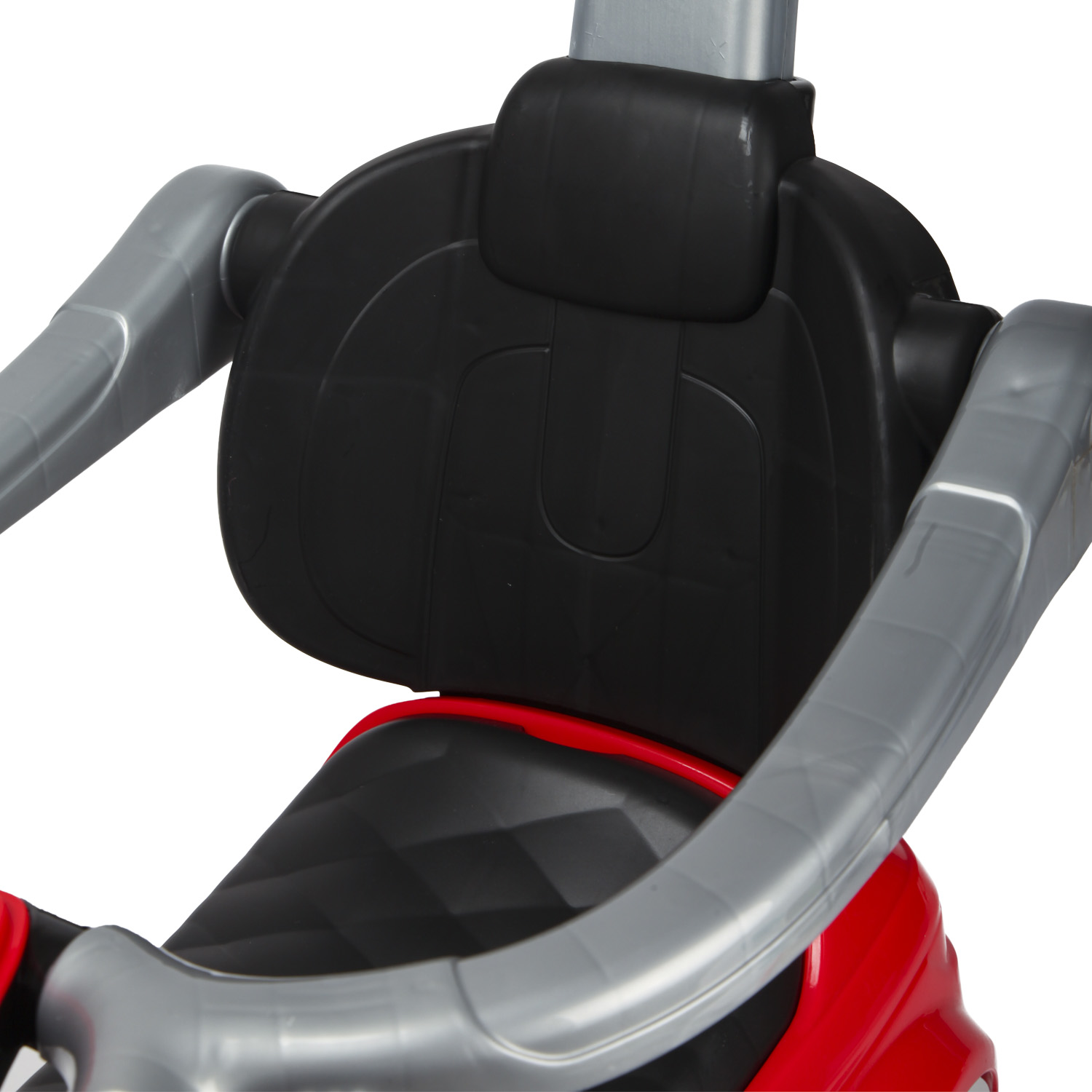 Каталка BabyGo с ручкой Красная 614W - фото 19