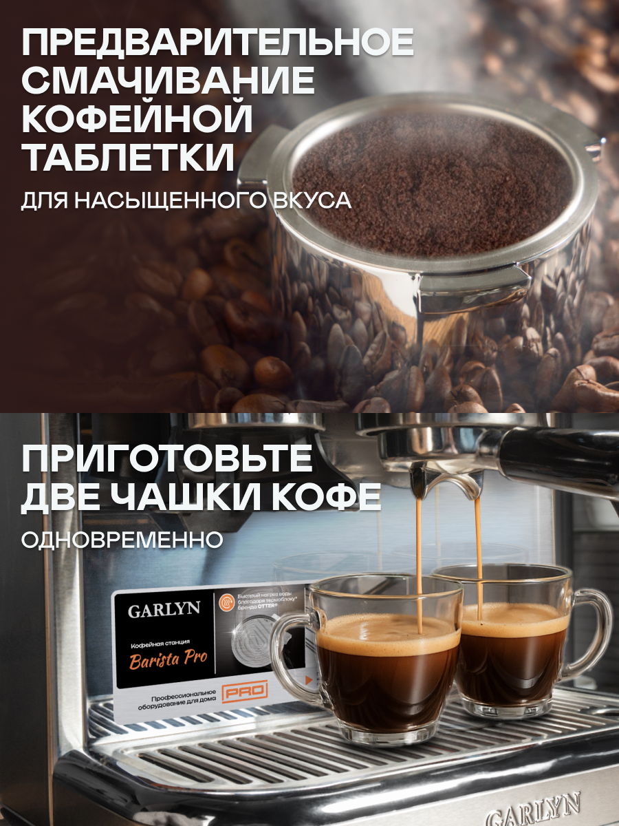 Профессиональная кофейная станция GARLYN Barista Pro - фото 5