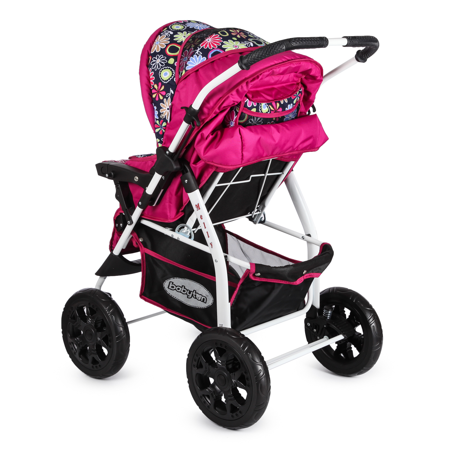 Коляска трансформер Babyton Melly Pink - фото 8