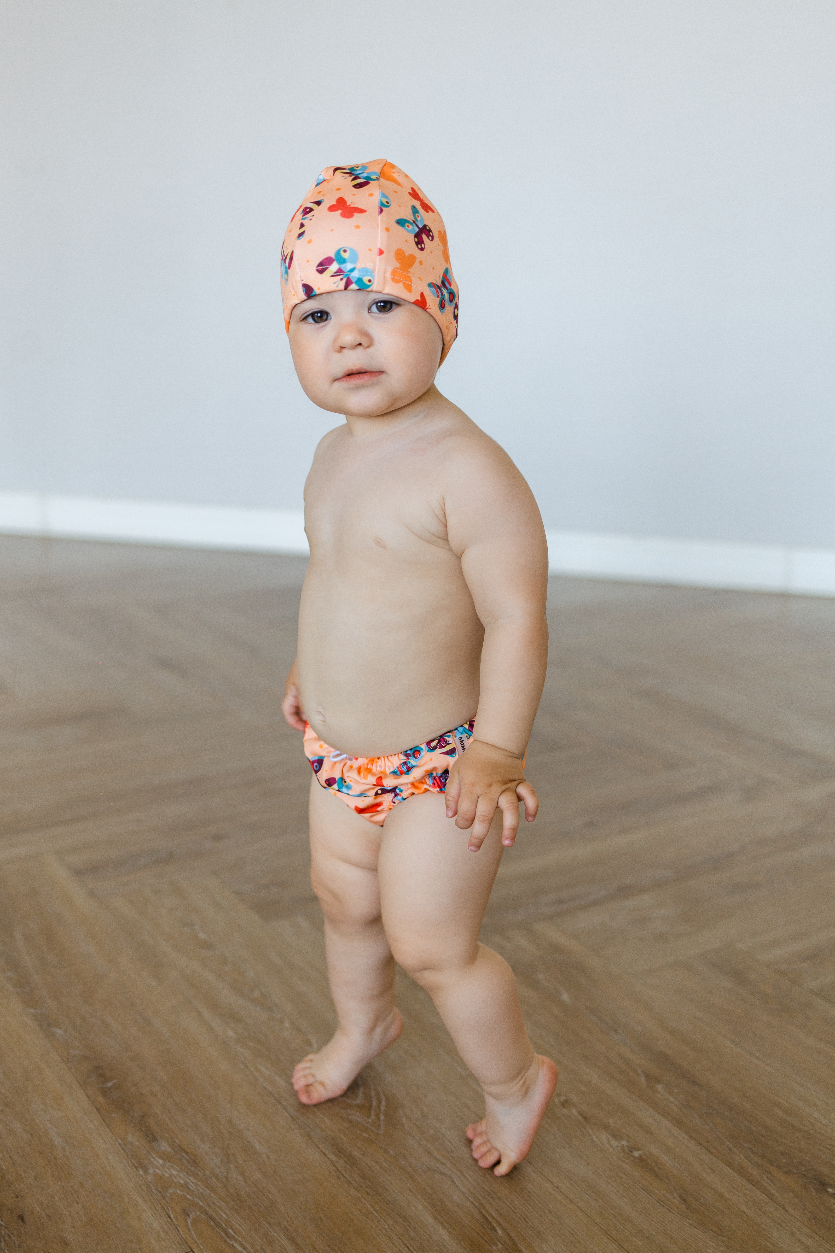 Шапочка для плавания Мамин Я Бабочки размер 3-6 лет - фото 14