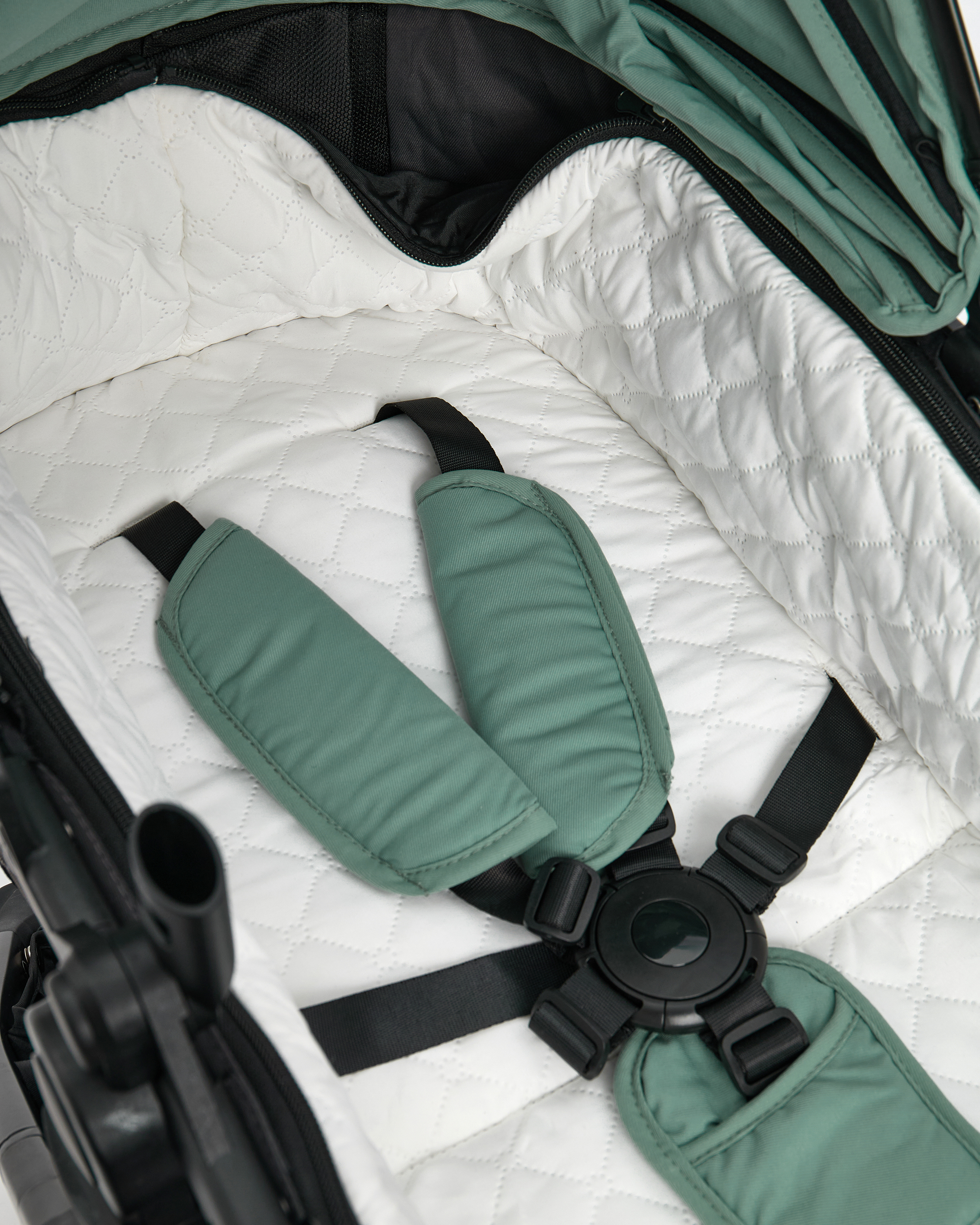 Коляска 2в1 BabyGo Sandy бирюзовый - фото 7