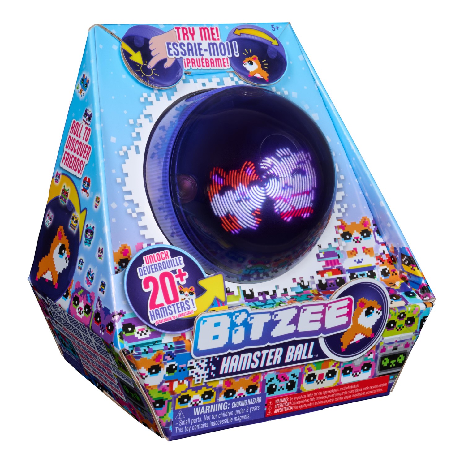 Электронная игра BITZEE Электронная игра в кейсе Хомяк - фото 36