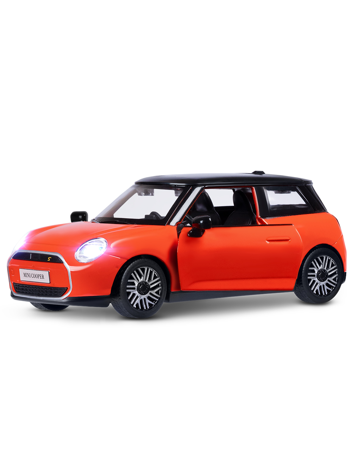 Автомобиль АВТОпанорама BMW Mini Cooper 1:28 JB1251756 - фото 11