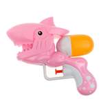Пистолет водный 1TOY розовая акула