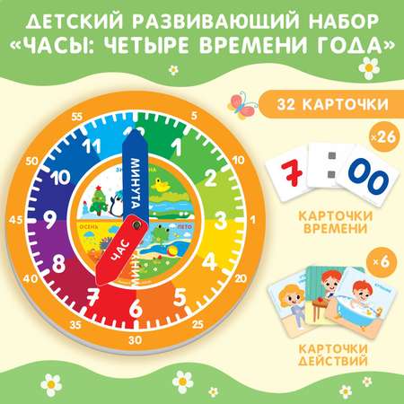Игрушка Крошка Я Часы времена года