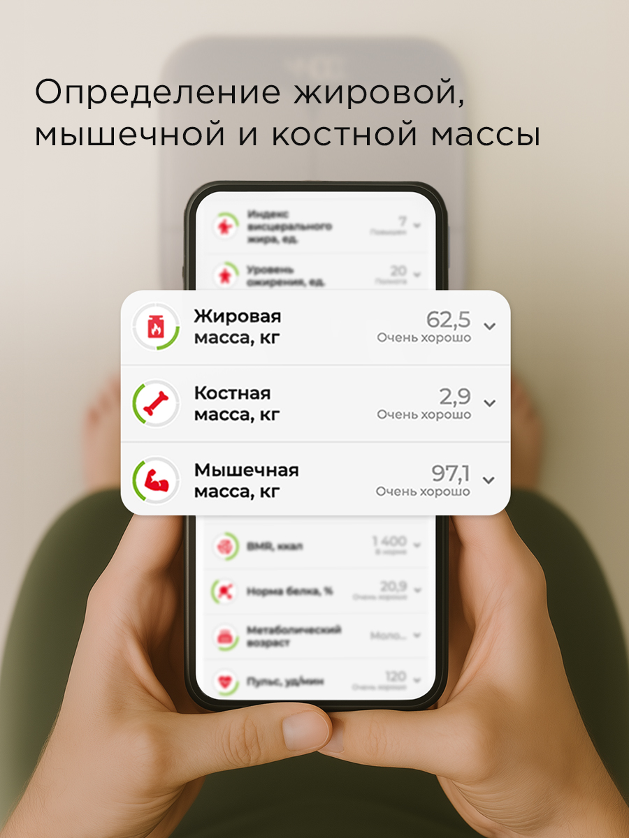 Весы напольные REDMOND SB1812S - фото 4