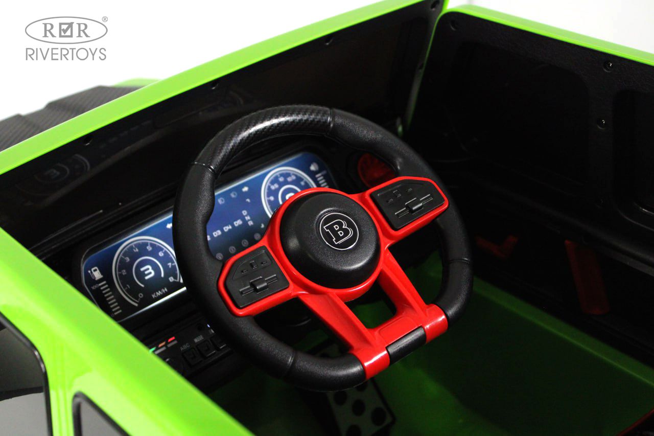 Электромобиль RIVERTOYS Mercedes Z999ZZ-GREEN С пультом ДУ - фото 11