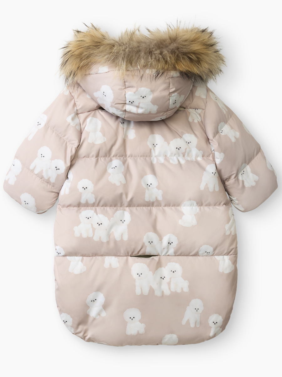 Конверт в коляску Happy Baby для новорожденных розовый - фото 3