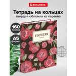 Тетрадь со сменным блоком Brauberg клетка 160 лист.