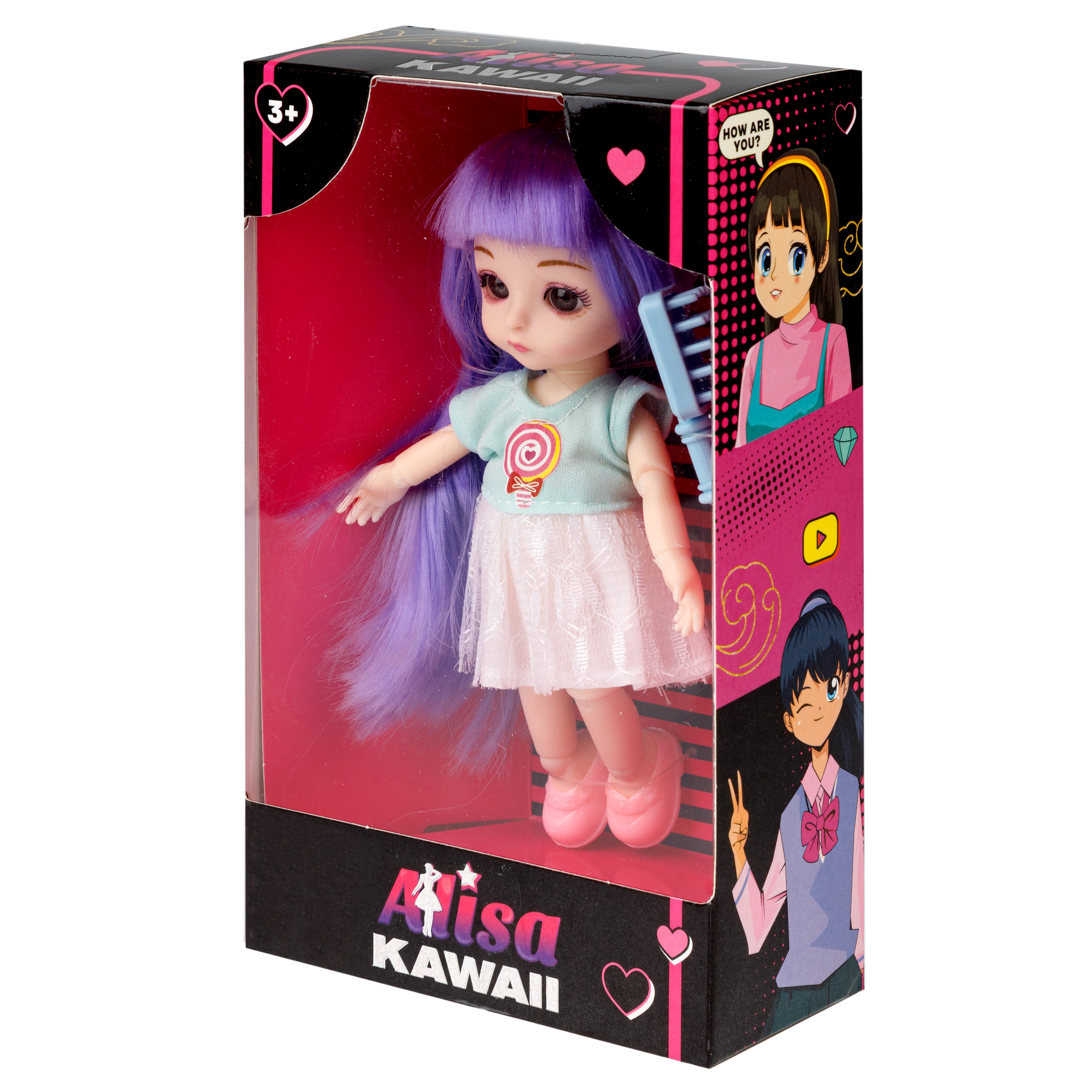 Кукла мини 1TOY Alisa Kawaii mini Т24352 - фото 15
