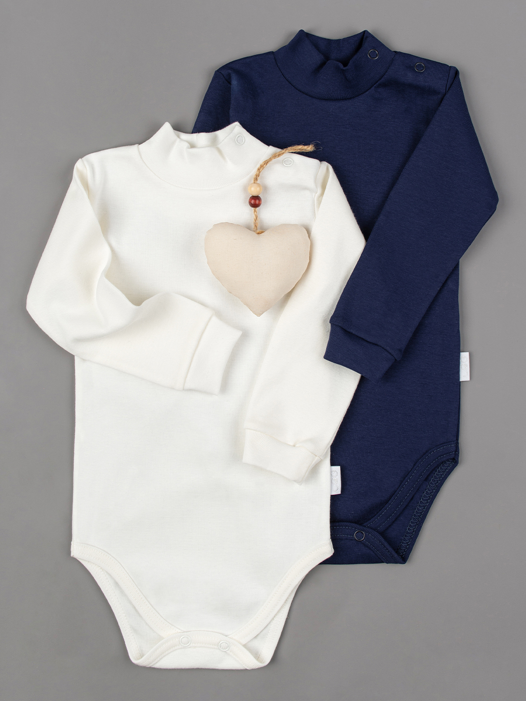 Боди 2 шт LEO 0643/1_молочный/синий - фото 18