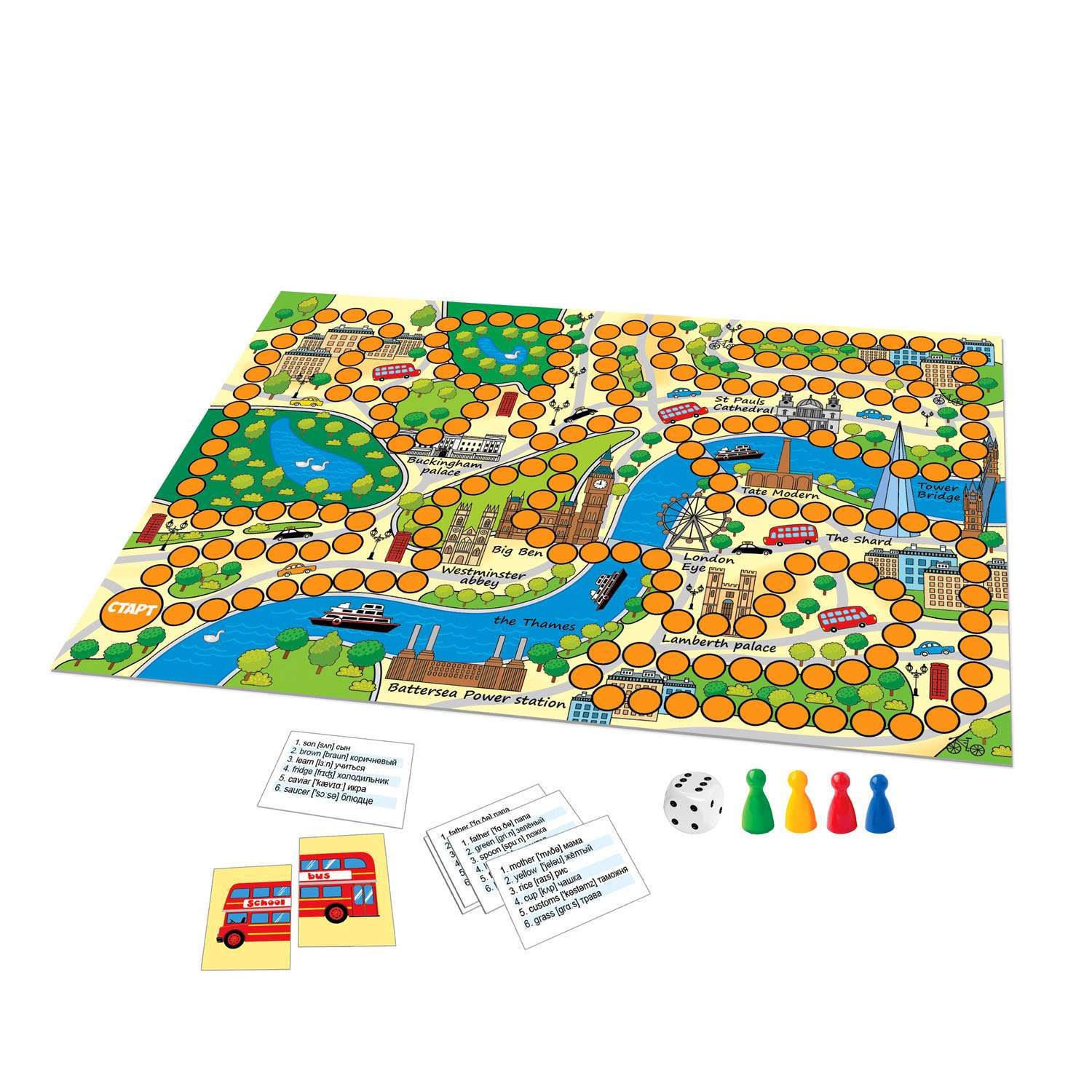 Настольная игра Русский стиль English - фото 3