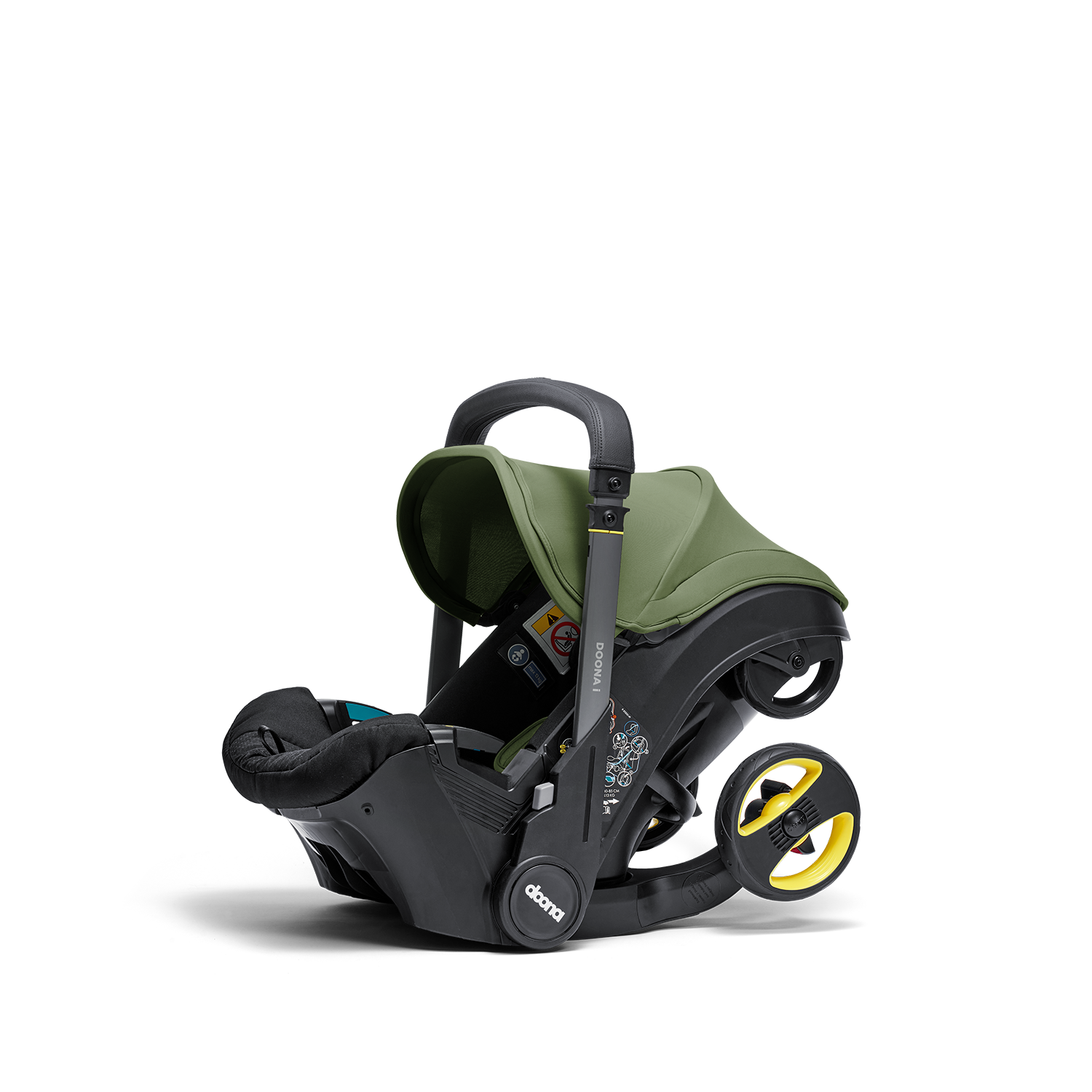 Автокресло Doona i, цвет: Desert Green Isofix 0 (0 -13 кг) - фото 17