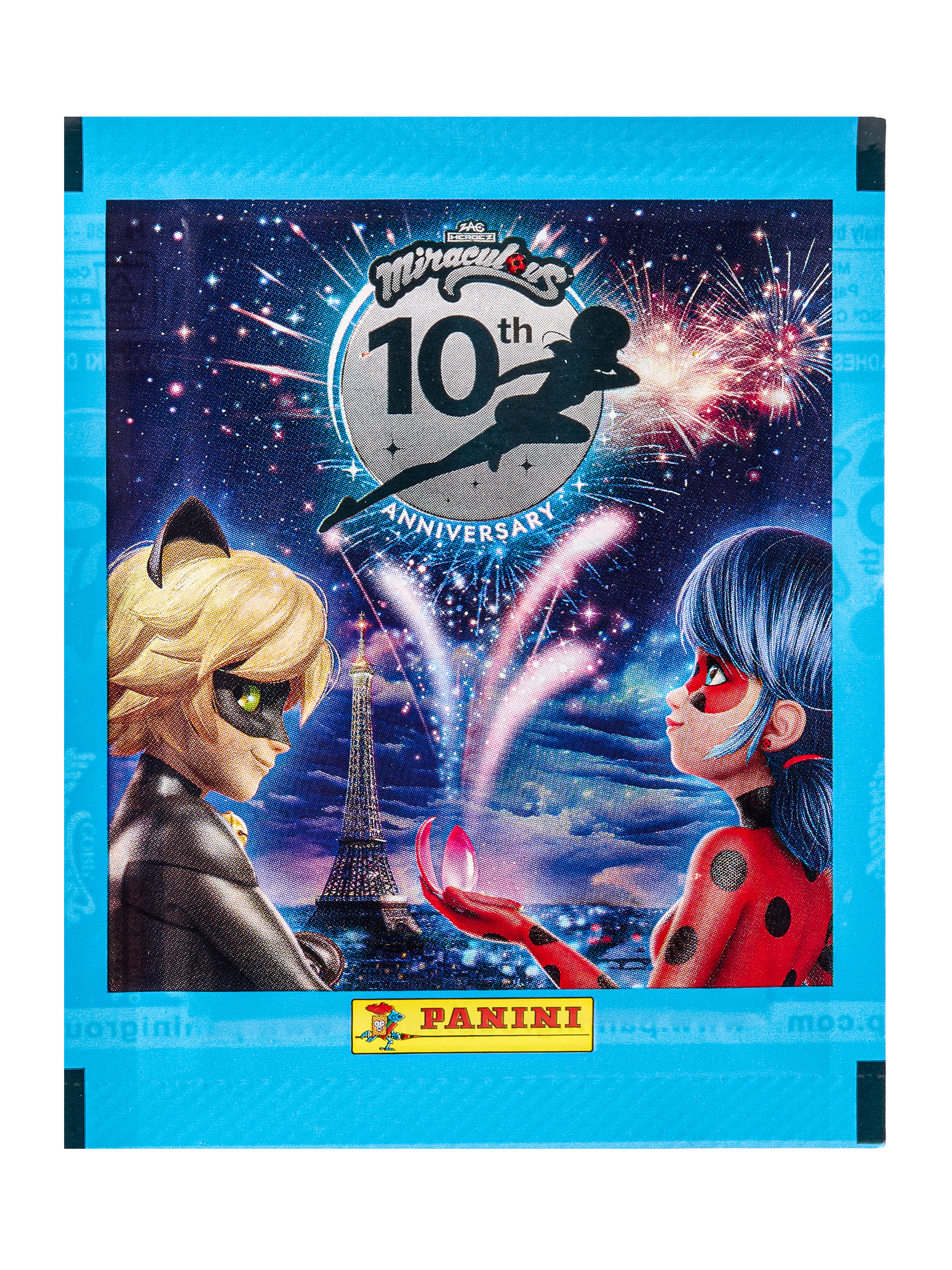 Наклейки Panini Леди Баг и Супер-Кот 10 лет 25 шт. - фото 2