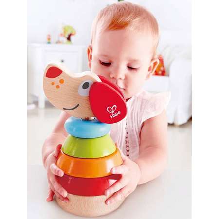 Игрушка Hape пирамидка Собака