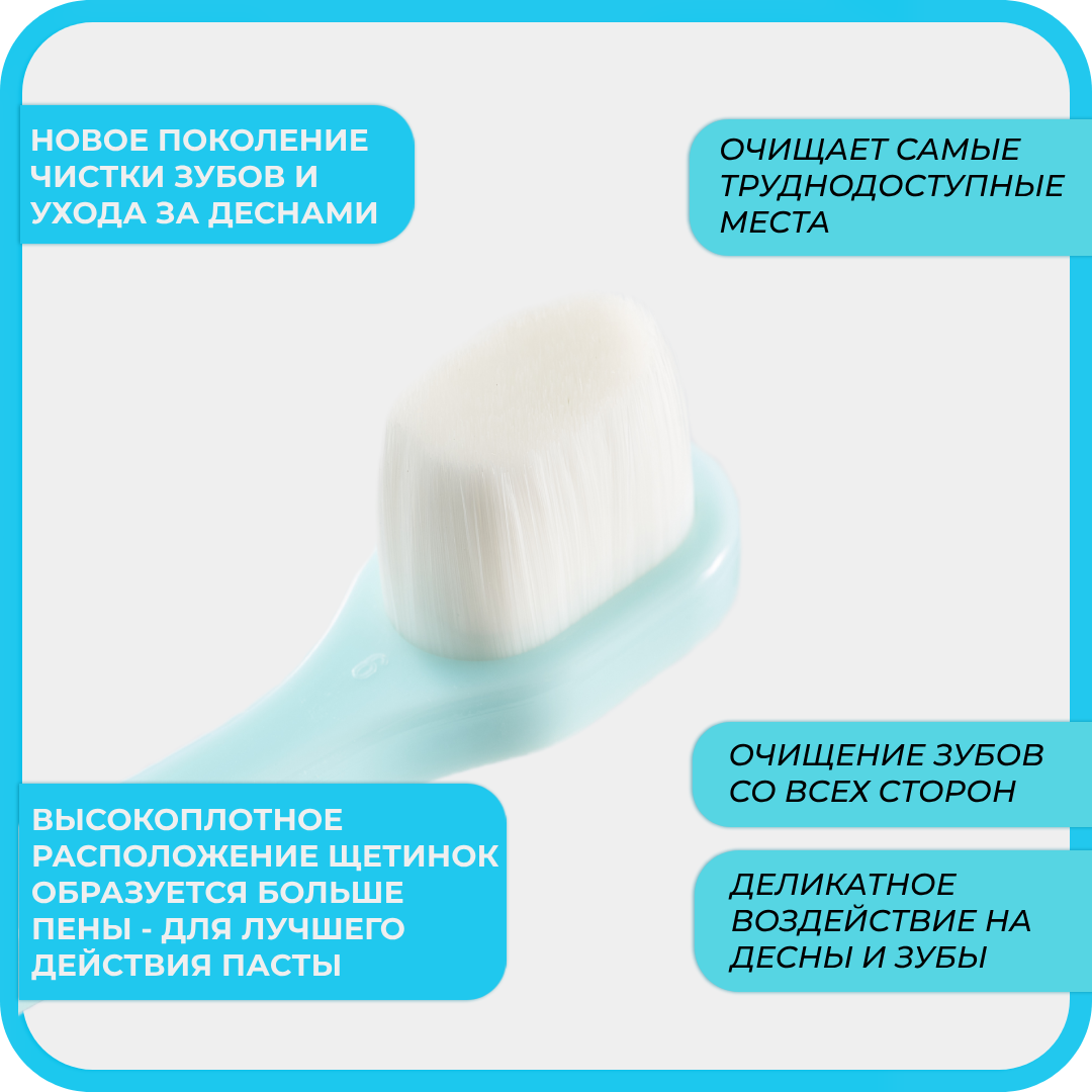 Зубная щетка классическая Чистый Зуб от 0 лет 2 шт. - фото 3