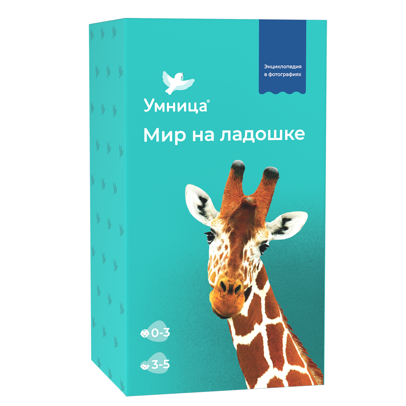 Развивающие игры Умница Мир на ладошке Жираф. Детская энциклопедия - фото 1