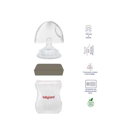 Бутылочка Baby Land Natural 125 мл