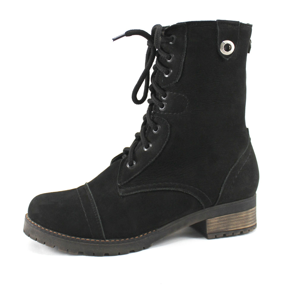 Ботинки Europen 1304-СВ EUROPEN Ботинки для девочки,черный нубук - фото 1