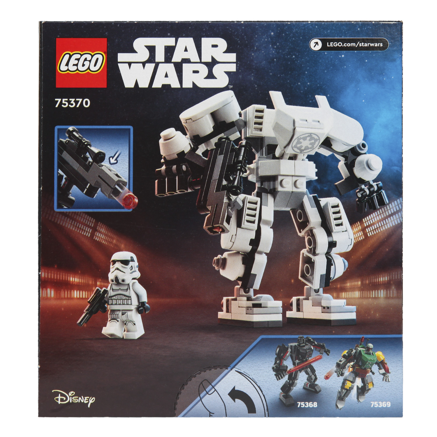 Конструктор LEGO Star Wars Stormtrooper Mech 138 дет. - фото 7