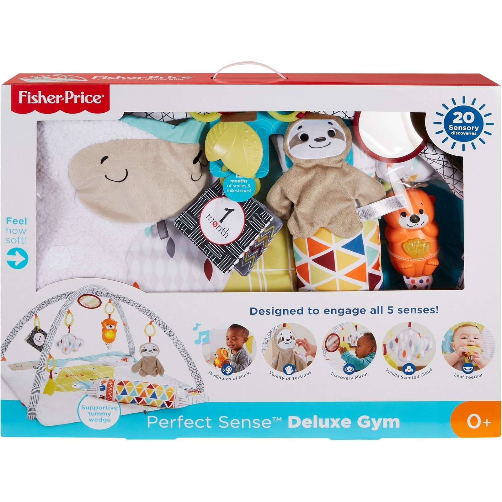 Коврик Fisher Price с дугами Делюкс Гимнастика - фото 2
