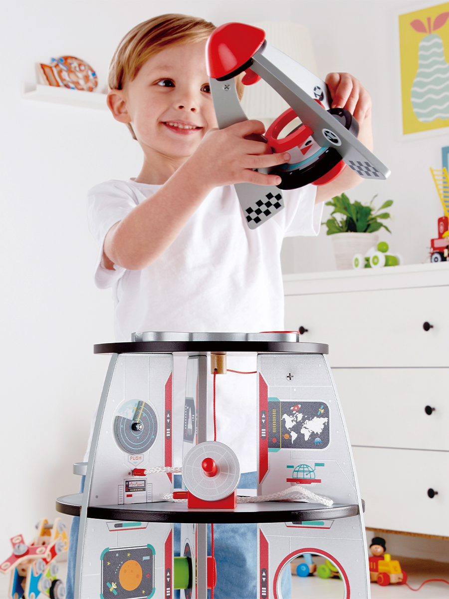 Набор игровой HAPE Четырехступенчатый космический корабль E3021_HP E3021_HP - фото 7