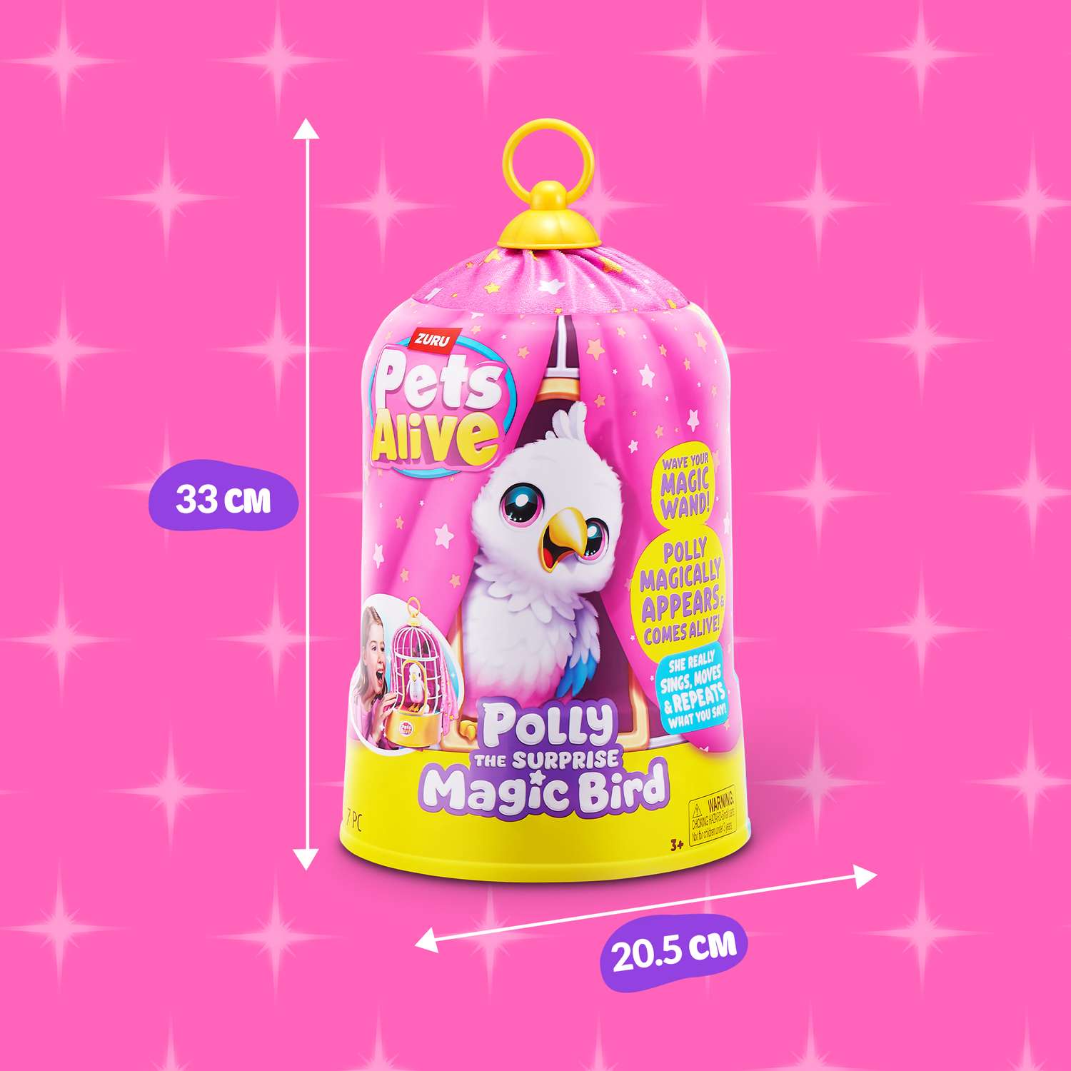 Игровой набор Zuru Pets Alive Волшебная птичка - фото 3