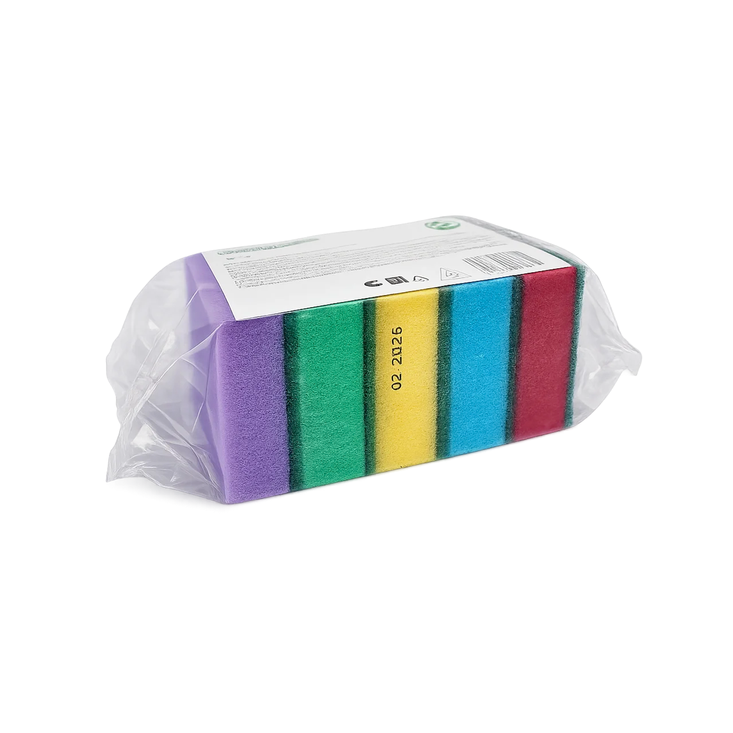 Губки для посуды ё макси 5шт - фото 3