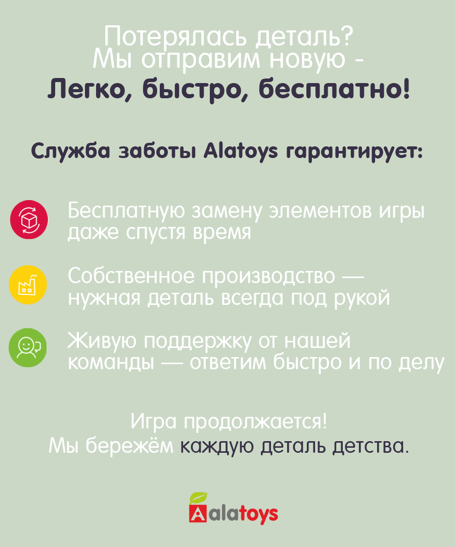 Игрушка Alatoys бизиборд Времена года - фото 17