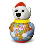 Игрушка STELLAR неваляшка Белый медведь Тёма