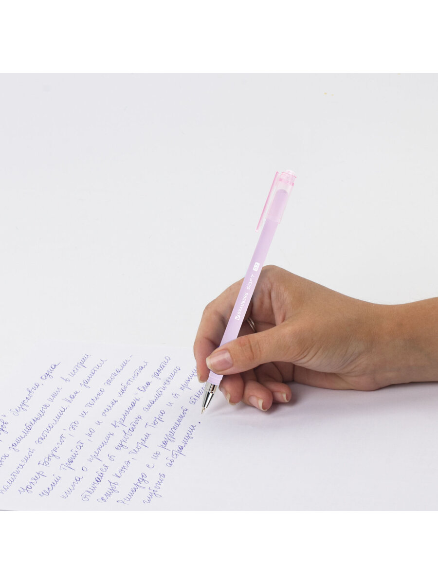 Ручка шариковая Brauberg 4 шт. - фото 13