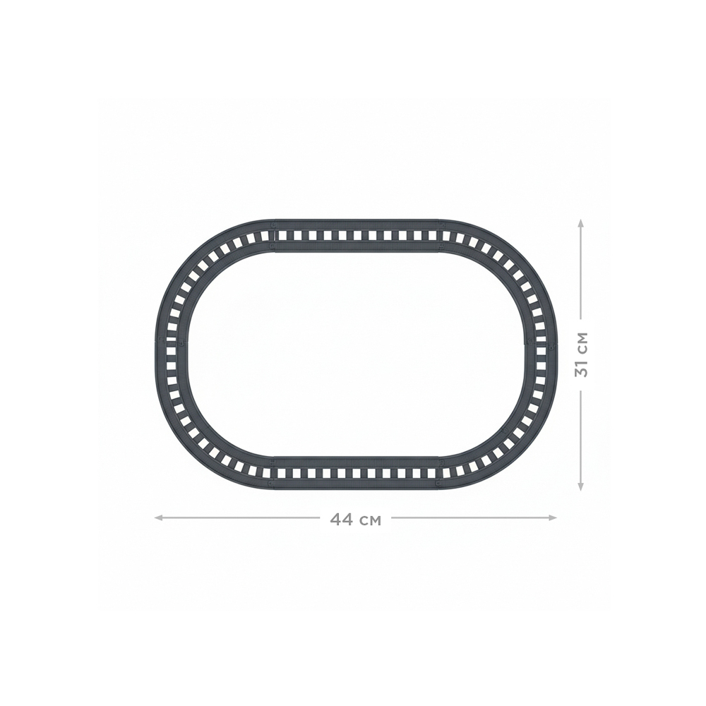 Набор железнодорожный Игроленд 276-137 - фото 9