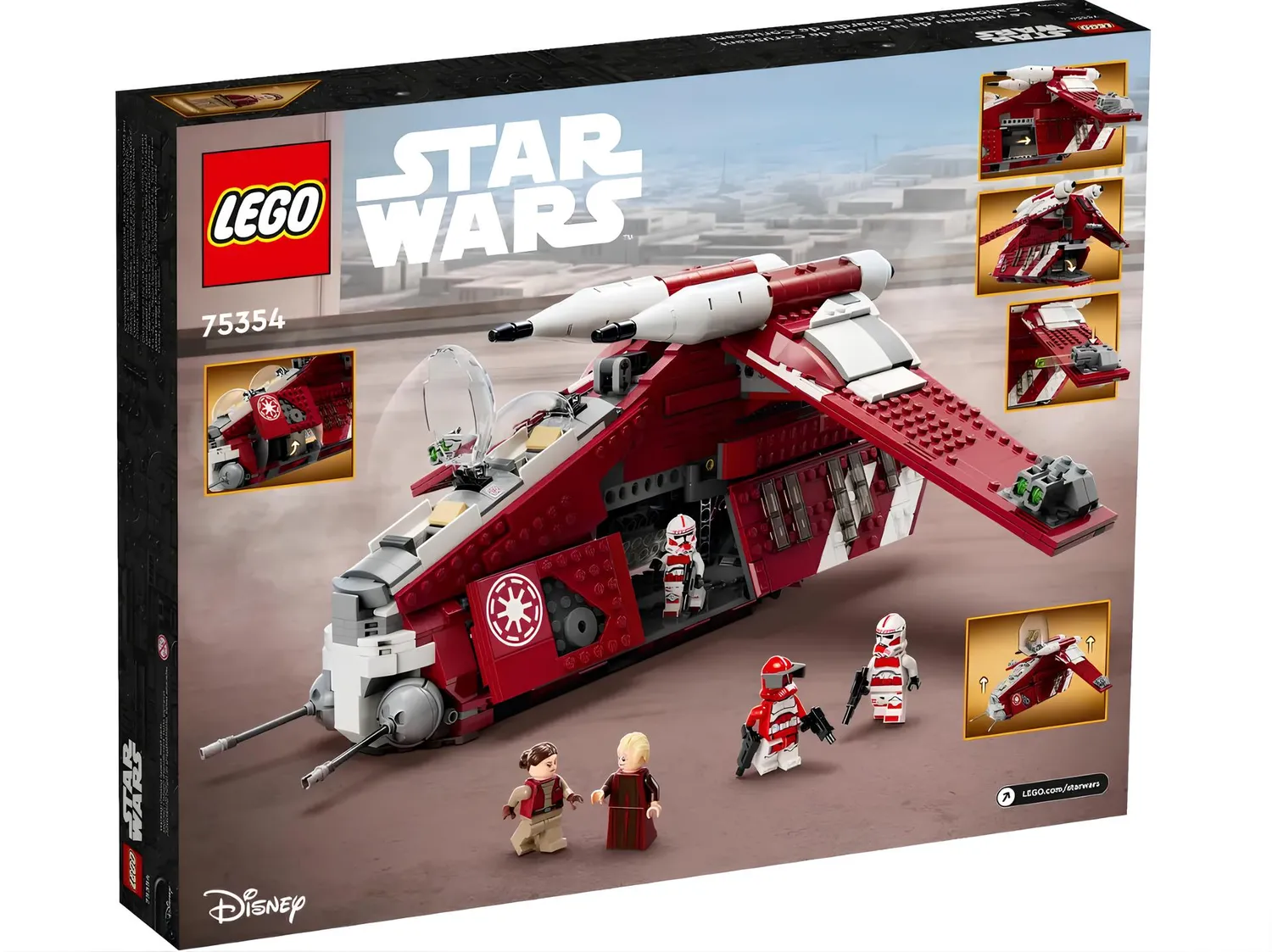 Конструктор LEGO Star Wars 75354 1069 дет. - фото 2
