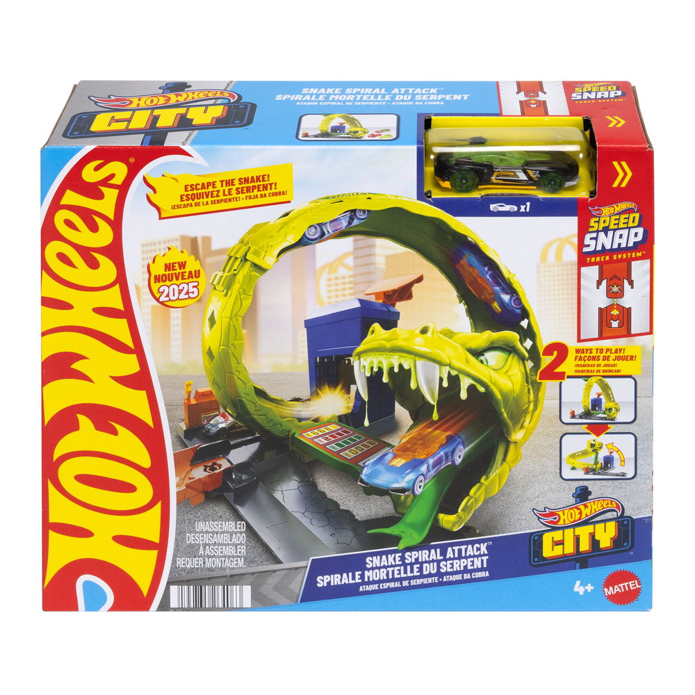 Трек Hot Wheels Snake Spiral Attack JBM63 JBM63 - фото 2