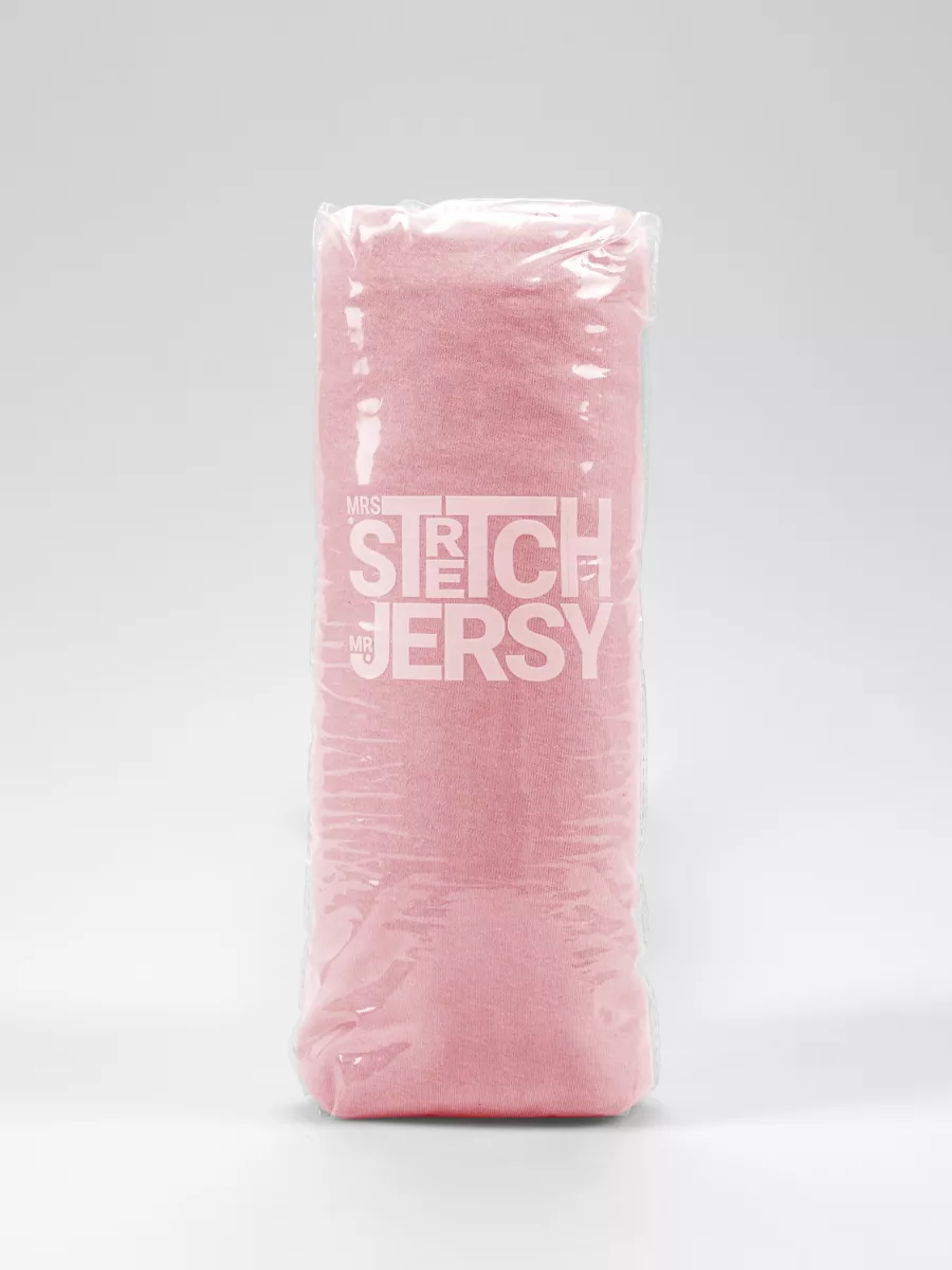 Простыня Mrs.Stretch Mr.Jersy Розовый 160 x 200 см - фото 6