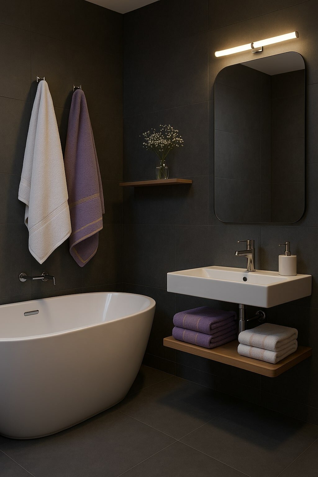 Полотенце Ночь Нежна Goldy 70 x 130 см - фото 7