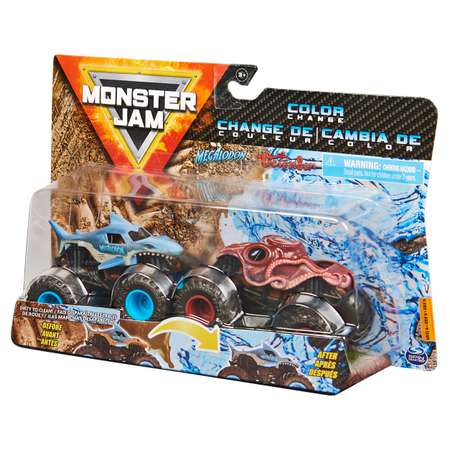 Автомобиль Monster Jam Megalodon 1:64