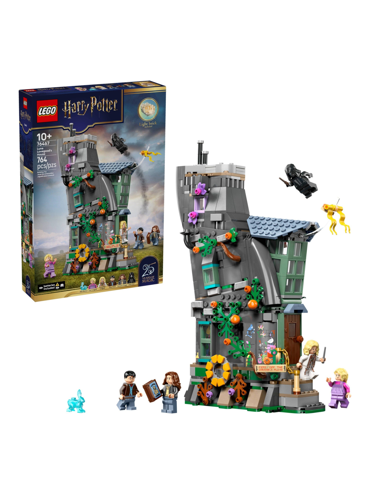 Конструктор LEGO Harry Potter Дом Луны Лавгудт 764 дет. - фото 7