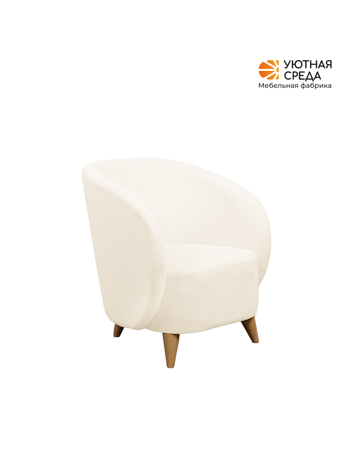 Кресло Уютная среда К300 белый - фото 16