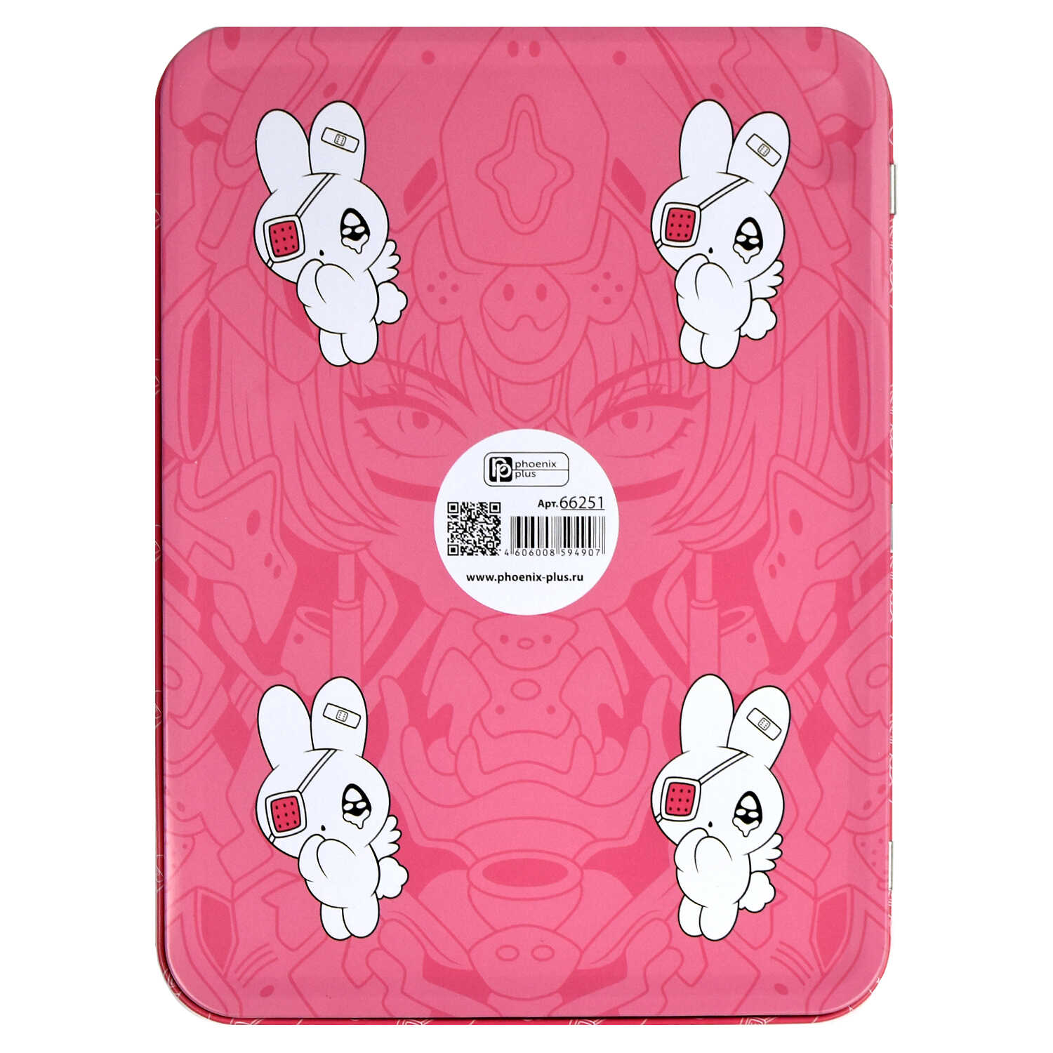 Пенал коробка Феникс + Розовая девушка - фото 3