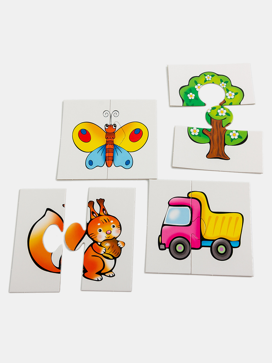 Развивающая игра Дрофа-Медиа Половинки 1116 - фото 7