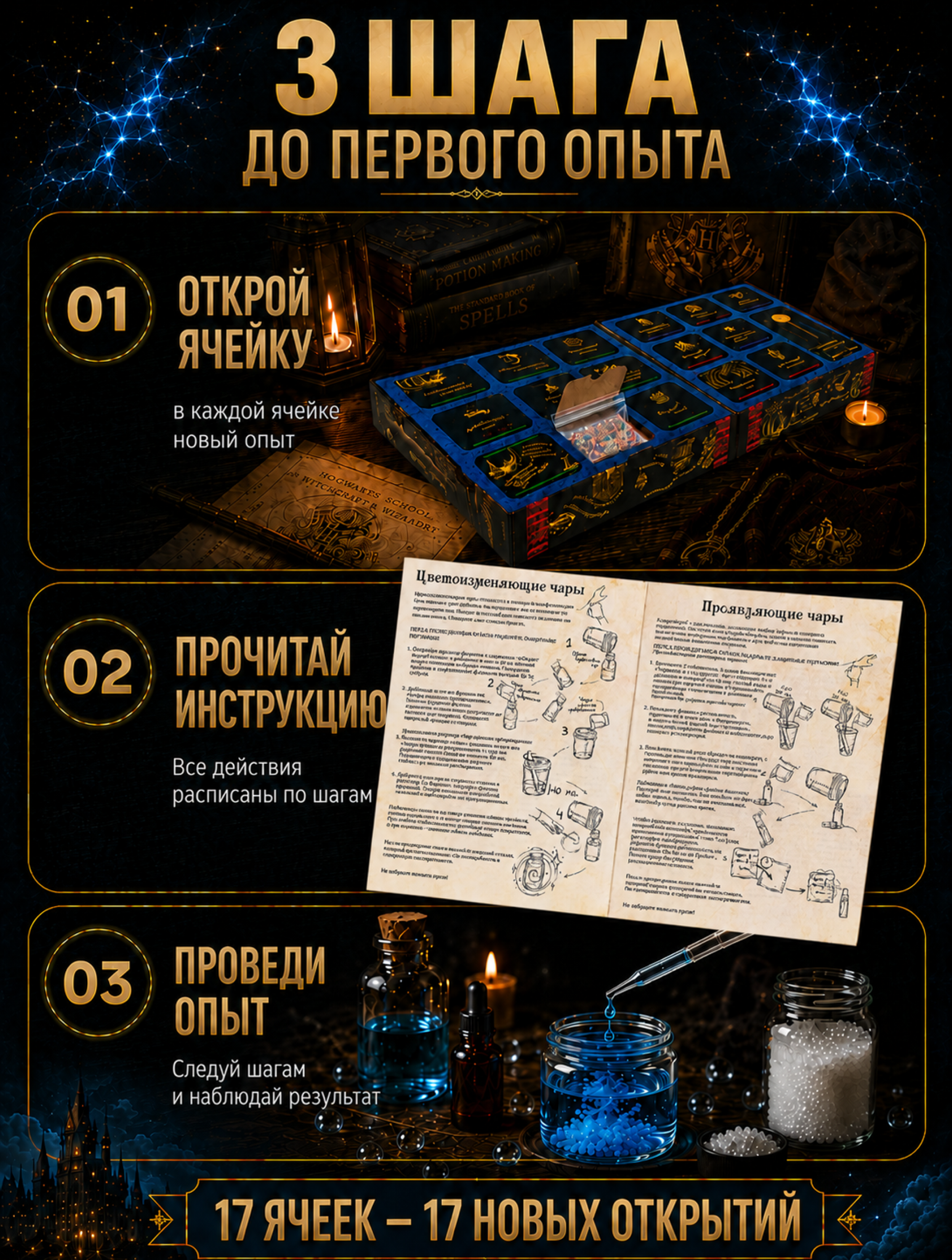 Набор для опытов Harry Potter - фото 3