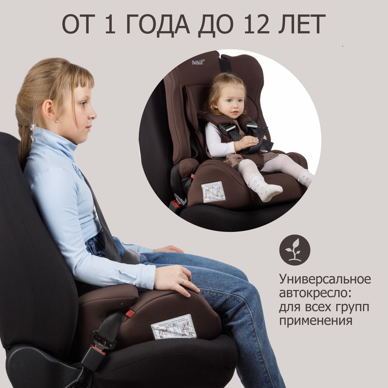 Автокресло BeBest Kingston 1/2/3 (9-36 кг) - фото 3
