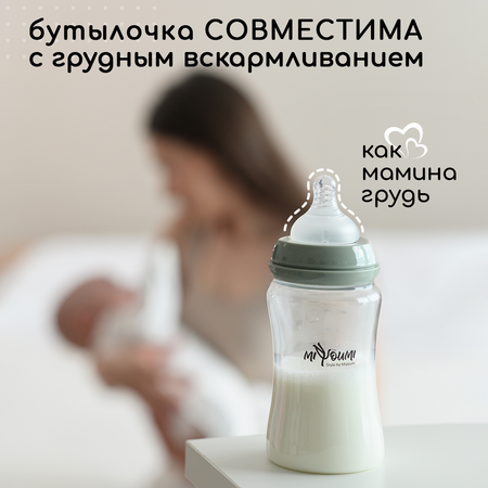 Бутылочка Miyoumi Anti-Colic 220 мл 1 шт.