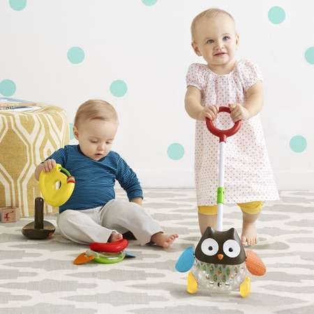 Игровая каталка Skip Hop Сова с ручкой